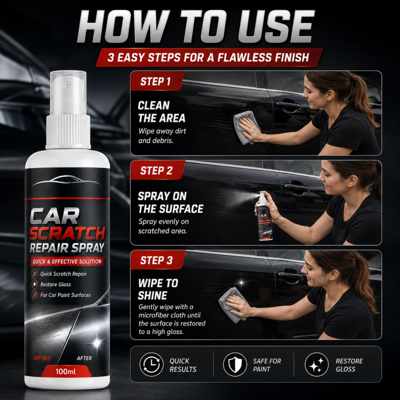 Universal car scratch repair spray - image 1